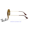 Gafas de sol Ray-Ban Aviator Arista Gold | B-15 Brown | Óptica en Madrid