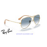 Gafas de sol Ray-Ban Aviator Arista Gold | Light Blue Gradient Originales