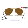 Gafas de sol Ray-Ban Aviator Arista Gold | Brown Polarized | Óptica en Madrid