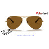 Gafas de sol Ray-Ban Aviator Arista Gold | Brown Polarized | Óptica en Madrid
