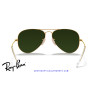 Gafas de sol Ray-Ban Aviator Gold | Blue Flash Mirror | Óptica en Madrid