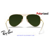 Ray-Ban Aviator Gold Sunglasses | Blue Flash Polarized | Genuine Ray-Ban