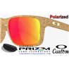 Oakley Holbrook Custom Beige / Prizm Ruby Polarized (OO9102-Y8C)
