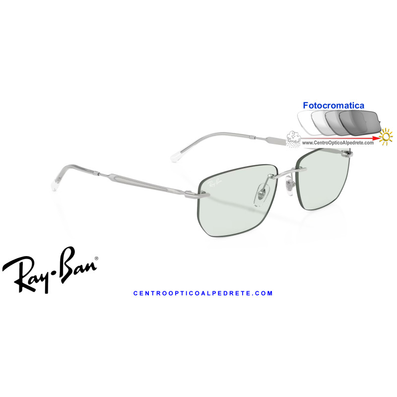 RB3768 003/M1 Silver Emerald Photochromic | Ray-Ban at Centro Óptico Alpedrete