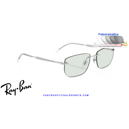 RB3768 003/M1 Silver Emerald Photochromic | Ray-Ban at Centro Óptico Alpedrete