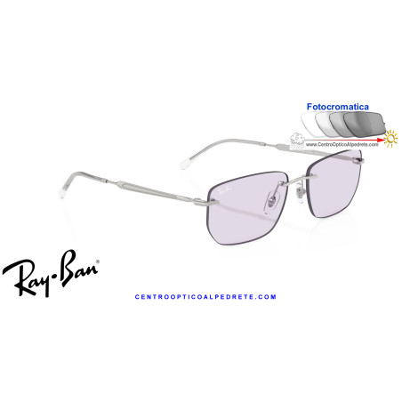 RB3768 003/MH Silver Amethyst Fotocromáticas | Ray-Ban en Centro Óptico Alpedrete