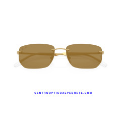 Ray-Ban RX3768V Arista Gold Prescription Glasses | Centro Óptico Alpedrete