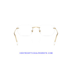 Ray-Ban RX3768V Arista Gold Prescription Glasses | Centro Óptico Alpedrete