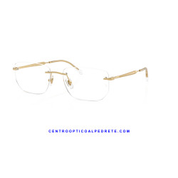 Ray-Ban RX3768V Arista Gold Prescription Glasses | Centro Óptico Alpedrete
