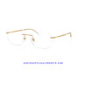 Ray-Ban RX3768V Arista Gold Prescription Glasses | Centro Óptico Alpedrete