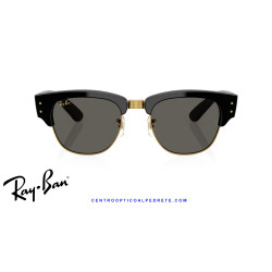 Ray-Ban Mega ClubMaster Black On Gold | Ray-Ban at Centro Óptico Alpedre