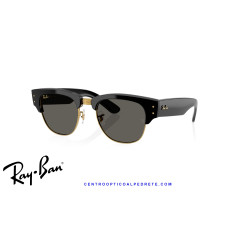 Ray-Ban Mega ClubMaster Black On Gold | Ray-Ban at Centro Óptico Alpedre