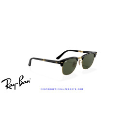 Ray-Ban ClubMaster Folding Black | Ray-Ban en Centro Óptico Alpedrete