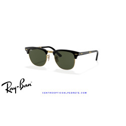 Gafas de sol Ray-Ban ClubMaster Folding Black | Garantía europea 2 años