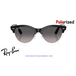 Gafas de sol Ray-Ban ClubMaster Way Black On Silver | Óptica en Madrid
