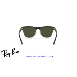 Ray-Ban ClubMaster Oversized Black On Gold | Ray-Ban at Centro Óptico Al