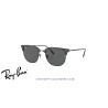 Ray-Ban New ClubMaster Grey On Black | Ray-Ban en Centro Óptico Alpedret
