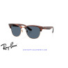 Ray-Ban ClubMaster Reverse Striped Havana On Rose Gold | Centro Óptico Alpedrete