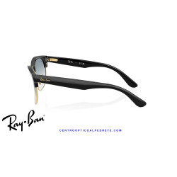 Gafas de sol Ray-Ban ClubMaster Reverse Black On Gold | Centro Óptico Alpedrete