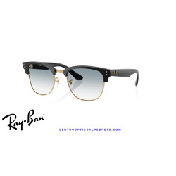 Gafas de sol Ray-Ban ClubMaster Reverse Black On Gold | Centro Óptico Alpedrete