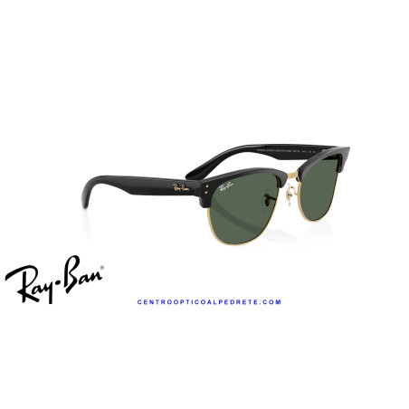 Ray-Ban ClubMaster Reverse Black On Arista | Original en Centro Óptico Alpedrete