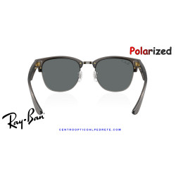 Ray-Ban ClubMaster Reverse Transparent Dark Grey On Gunmetal | Centro Óptico
