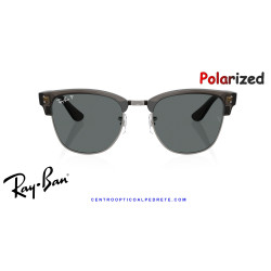 Ray-Ban ClubMaster Reverse Transparent Dark Grey On Gunmetal | Centro Óptico