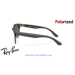 Ray-Ban ClubMaster Reverse Transparent Dark Grey On Gunmetal | Centro Óptico