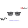 Ray-Ban New ClubMaster Opal Blue On Silver Sunglasses | Centro Óptico Alpedrete