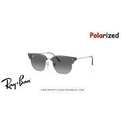 Ray-Ban New ClubMaster Opal Blue On Silver Sunglasses | Centro Óptico Alpedrete