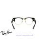Ray-Ban Mega ClubMaster Black On Gold  | Ray-Ban at Centro Óptico Alpedrete