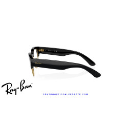 Ray-Ban Mega ClubMaster Black On Gold  | Ray-Ban at Centro Óptico Alpedrete