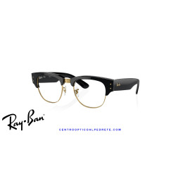 Ray-Ban Mega ClubMaster Black On Gold  | Ray-Ban at Centro Óptico Alpedrete