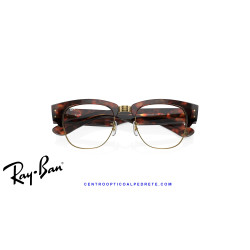 Ray-Ban Mega ClubMaster Tortoise On Gold  | Ray-Ban at Centro Óptico Alpedrete