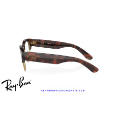 Ray-Ban Mega ClubMaster Tortoise On Gold  | Ray-Ban at Centro Óptico Alpedrete