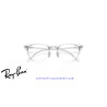 Ray-Ban ClubMaster White Transparent  | Ray-Ban en Centro Óptico Alpedrete
