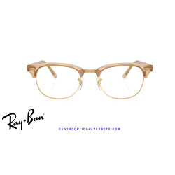 Ray-Ban ClubMaster Photo Waves Brown  | Ray-Ban at Centro Óptico Alpedrete