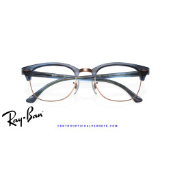 Ray-Ban ClubMaster Striped Blue  | Ray-Ban en Centro Óptico Alpedrete.
