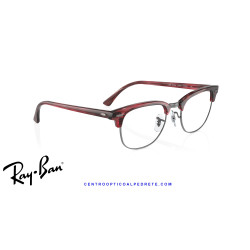 Ray-Ban ClubMaster Striped Red  | Ray-Ban en Centro Óptico Alpedrete..