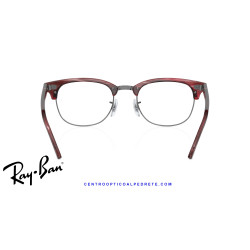 Ray-Ban ClubMaster Striped Red  | Ray-Ban en Centro Óptico Alpedrete..
