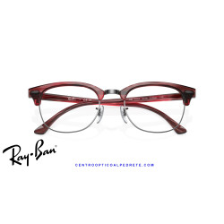 Ray-Ban ClubMaster Striped Red  | Ray-Ban en Centro Óptico Alpedrete..