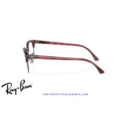Ray-Ban ClubMaster Striped Red  | Ray-Ban en Centro Óptico Alpedrete..