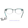 Ray-Ban ClubMaster Striped Green  | Ray-Ban at Centro Óptico Alpedrete
