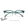 Ray-Ban ClubMaster Striped Green  | Ray-Ban at Centro Óptico Alpedrete