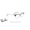 Ray-Ban New ClubMaster Black On Silver  | Ray-Ban at Centro Óptico Alpedrete