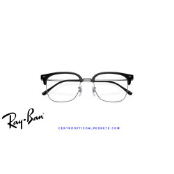 Ray-Ban New ClubMaster Black On Silver  | Ray-Ban at Centro Óptico Alpedrete