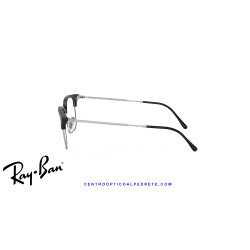 Ray-Ban New ClubMaster Black On Silver  | Ray-Ban at Centro Óptico Alpedrete