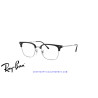 Ray-Ban New ClubMaster Black On Silver  | Ray-Ban at Centro Óptico Alpedrete