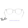 Ray-Ban New ClubMaster Transparent On Silver  | Ray-Ban at Centro Óptico Alpedre