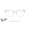 Ray-Ban New ClubMaster Transparent On Silver  | Ray-Ban at Centro Óptico Alpedre